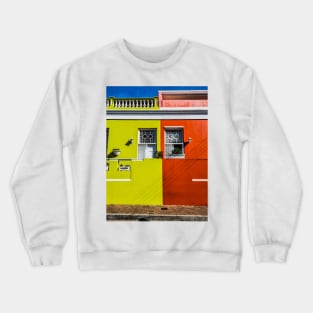 Bo-Kaap in Cape Town Crewneck Sweatshirt